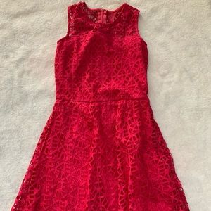 Girls 10 Fuschia Eyelet Penelope Tree (Nordstrom)